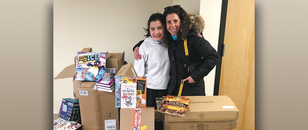 Bat mitzvah project benefits students at SINAI Schools